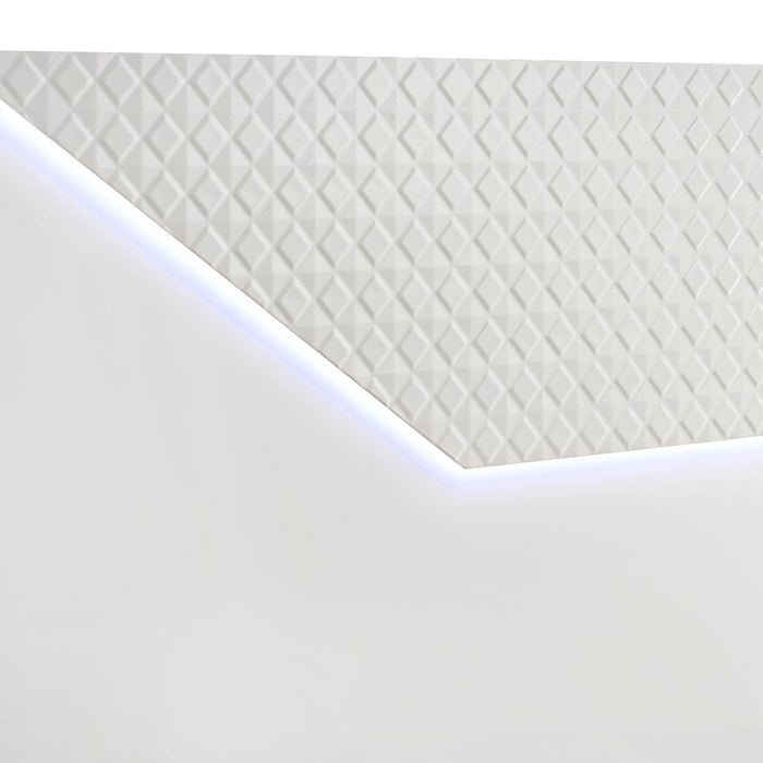 Pierce - Panel Bed LED Headboard