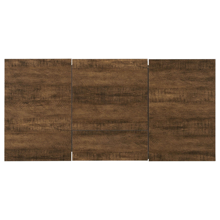 Writing Desk With 4 Hidden Storages - Brown