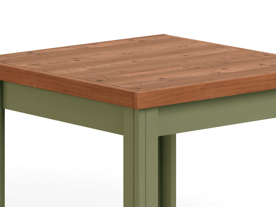 Side Table - Sage Green / Fruitwood