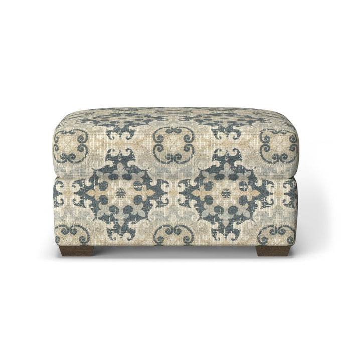 Randall - Fabric Ottoman