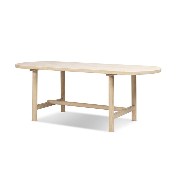 Milo - 8 Seat Oval Dining Table - Natural