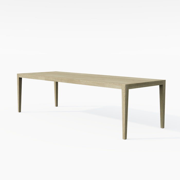 Adeline - Rectangular Dining Table With Leaves - Natural Wood Wash