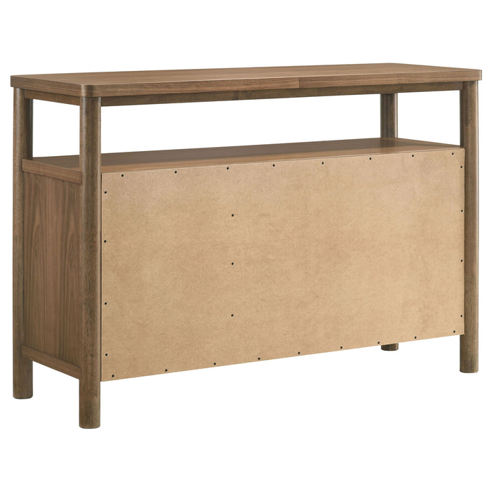 Graham - Sideboard With Open Shelf - Walnut