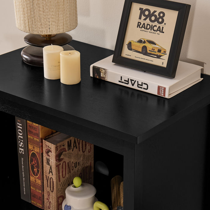 Floor Cabinet With Doors & Adjustable Shelf, Storage Cabinet For Entryway