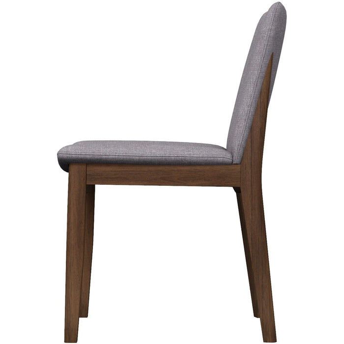 Laura - Mid-Century Modern Solid Wood Dining Chair (Set of 2)