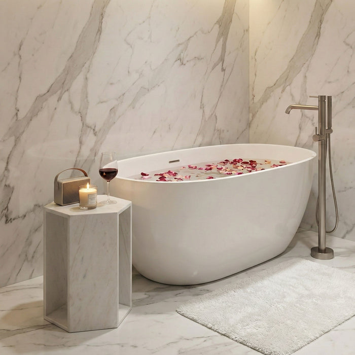 Modern Minimalist Hexagon Side Table