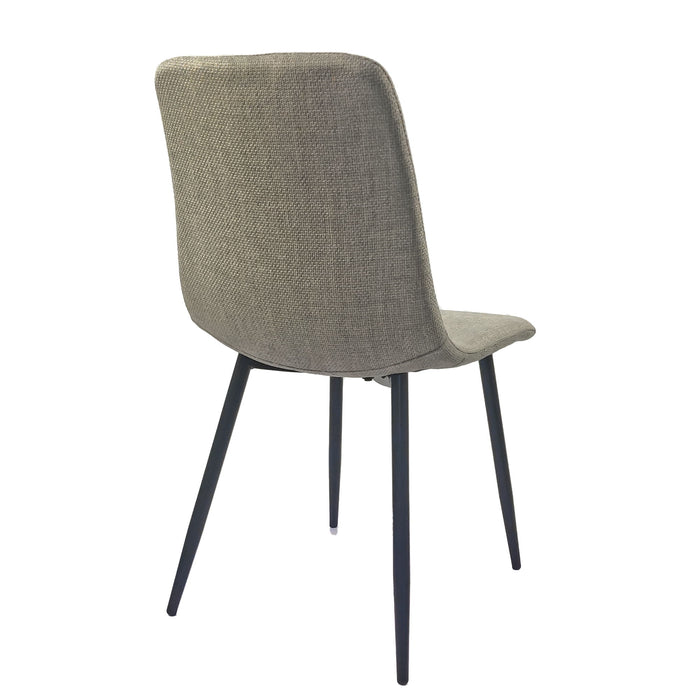 Modern Upholstered Dining Chairs With Cushion Seat And Sturdy Legs (Set of 4)