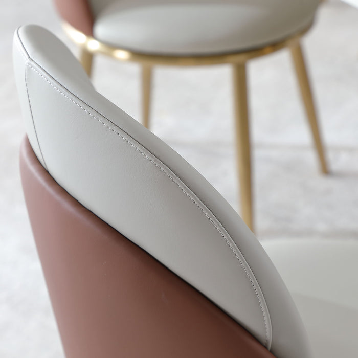 Round Stone Burning Table, Modern Marble Dining Table With Chairs