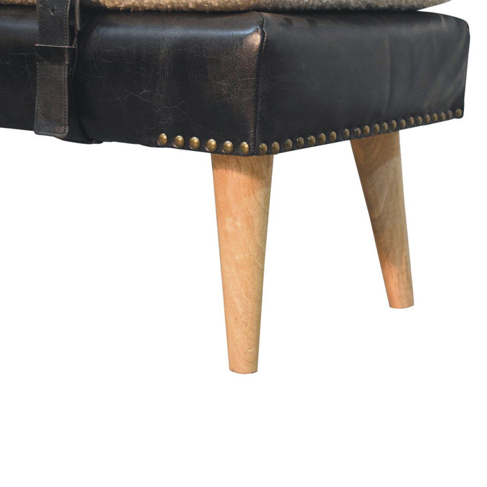 Buffalo - Hide Leather Bench