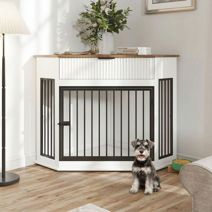 Corner Dog Crate