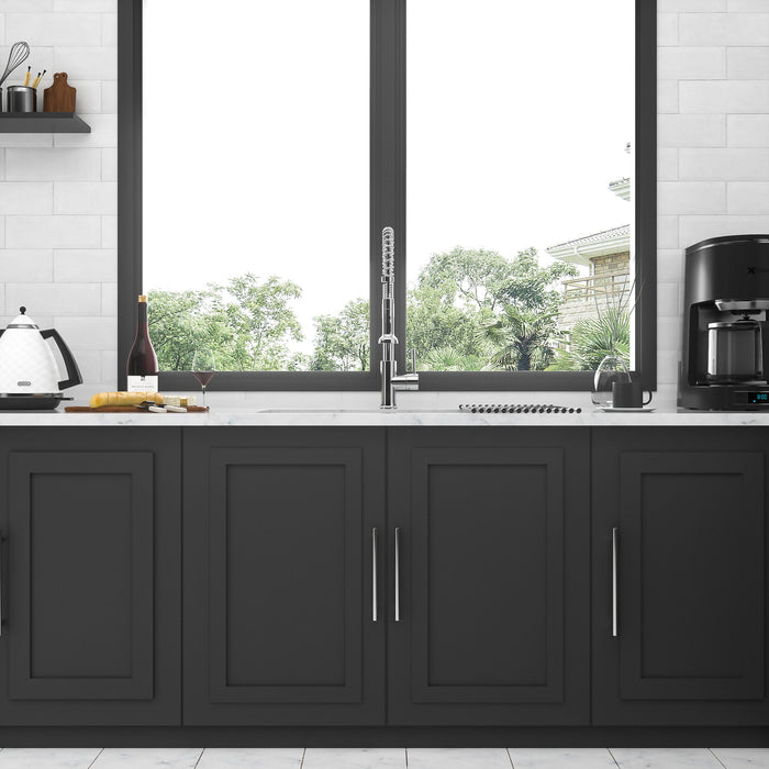 Modern Undermount Stainless Steel Kitchen Sink 16 Gauge, Deep Single Bowl