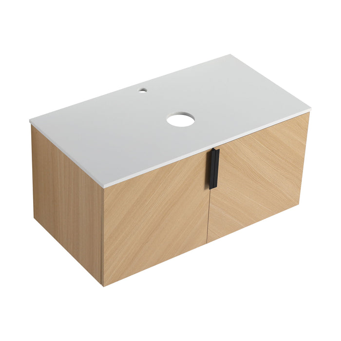 Wall Mounted Design Bathroom Vanity & Art Sink