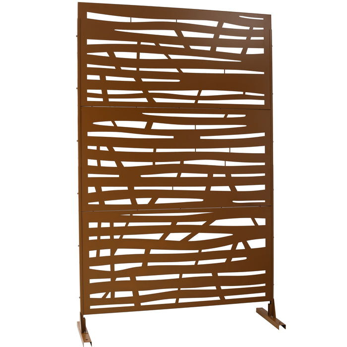 Outdoor & Indoor Privacy Screen Metal Privacy Screen