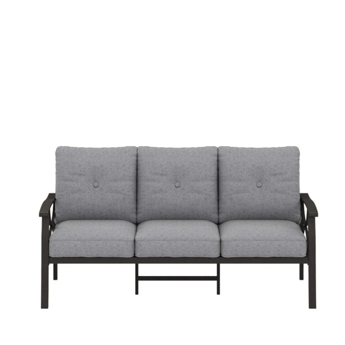 All-Weather 3 Seat Patio Sofa With Cushions