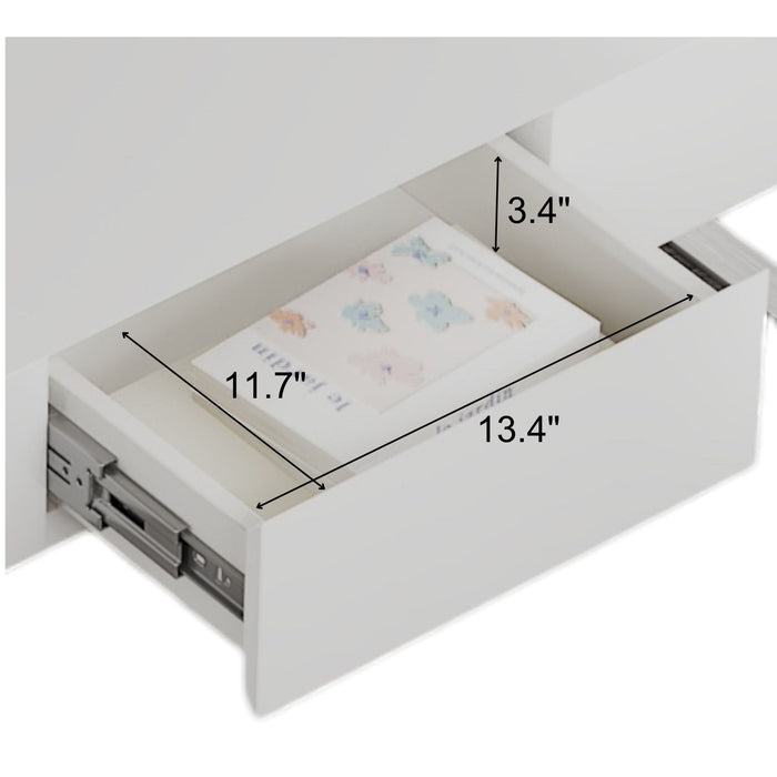 Rectangular Coffee Table With Hidden Storage