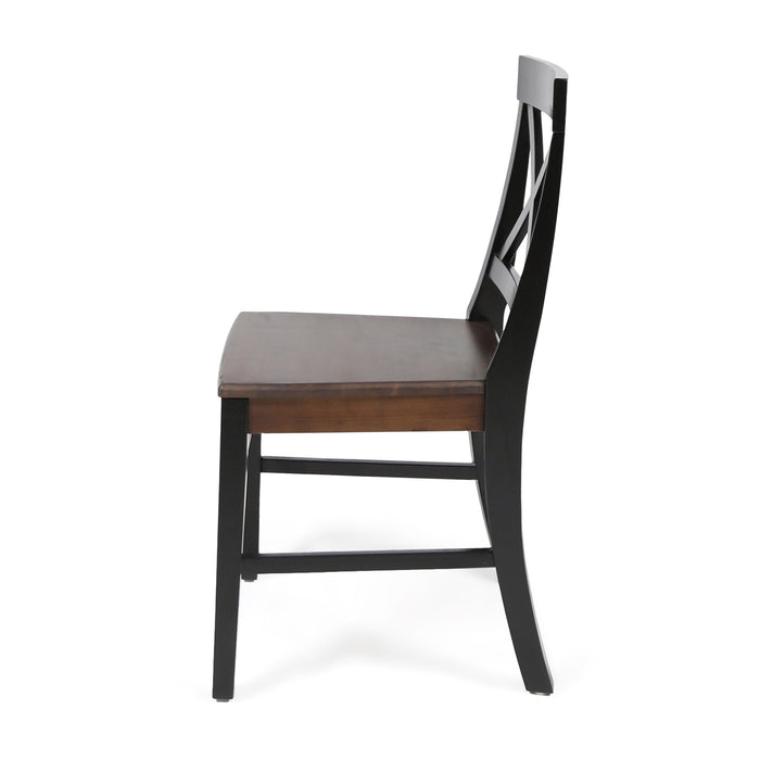 Plethora - Dining Chair With X Shaped Back (Set of 2)