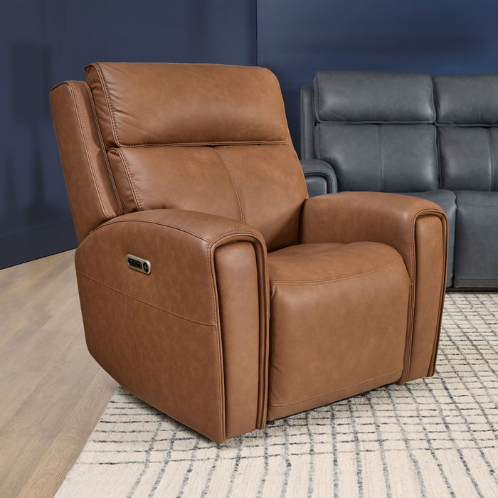 Warren - Power Recliner With Power Headrest & Lumbar