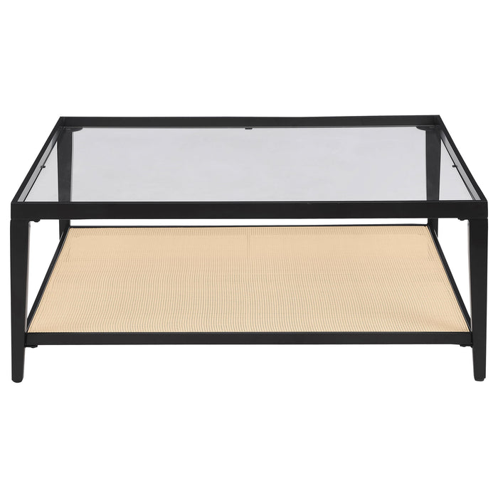 Kenneth - Square Coffee Table - Black