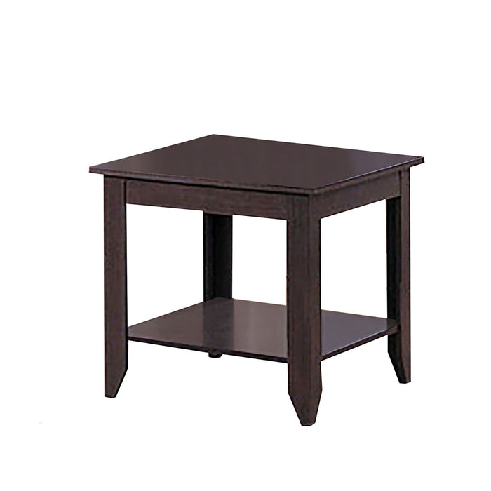 Ornette - 3 Piece Occasional Set With Square Design - Cappuccino