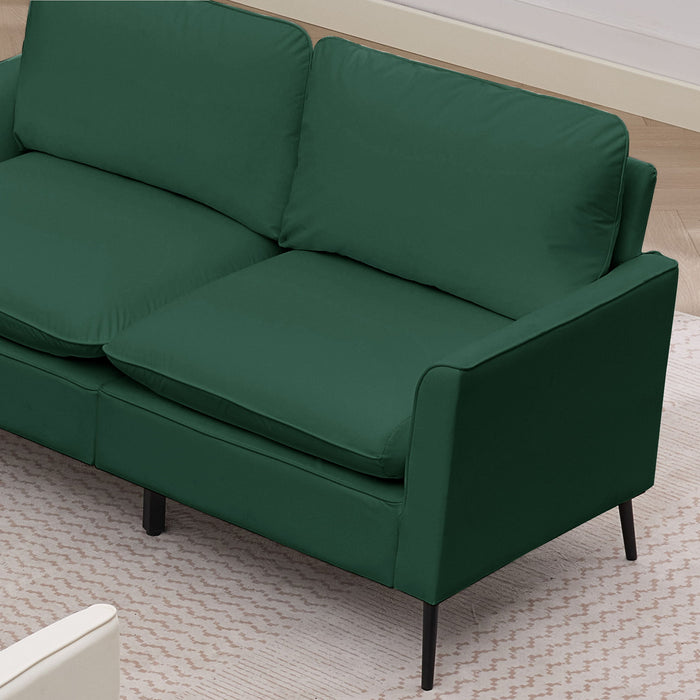 Upholstered Loveseat, For Living Room