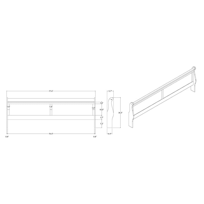 Charlston - Bed With LED