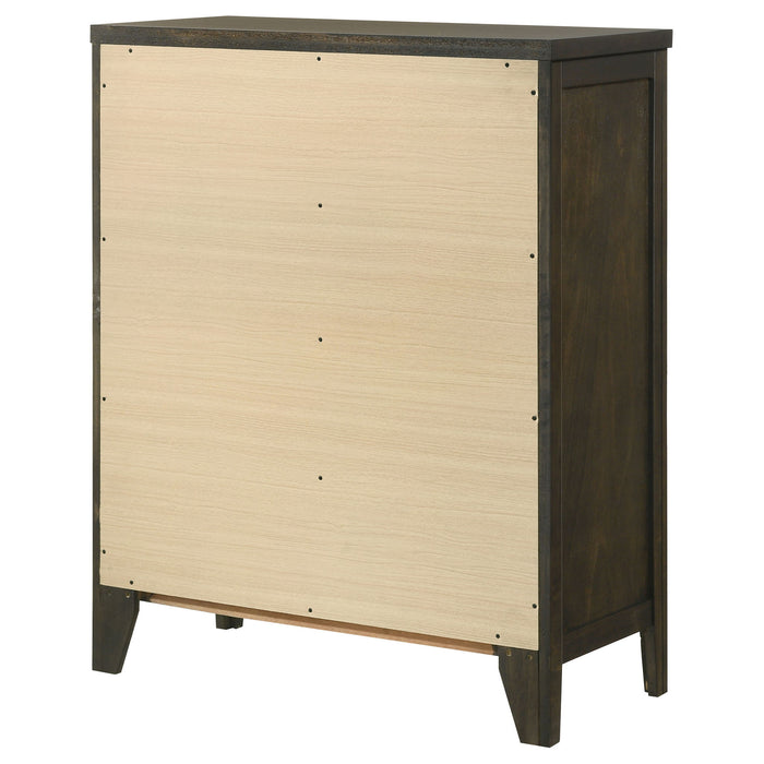 Clement - 4 Drawer Chest Of Drawers - Espresso