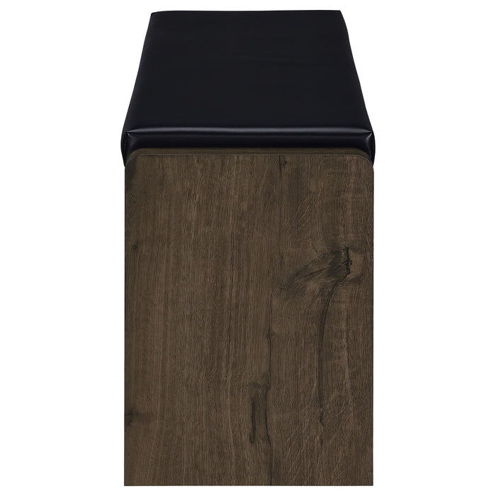 Astor - Open Shelf Storage Bench