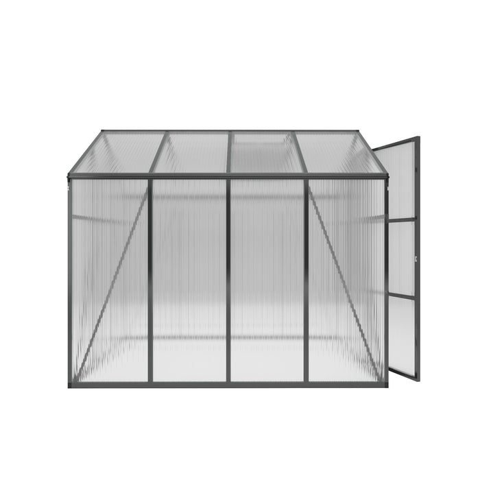 Gain Height Windproof Greenhouse With Raised Base