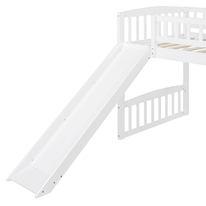 Loft Bed With Slide And Ladder