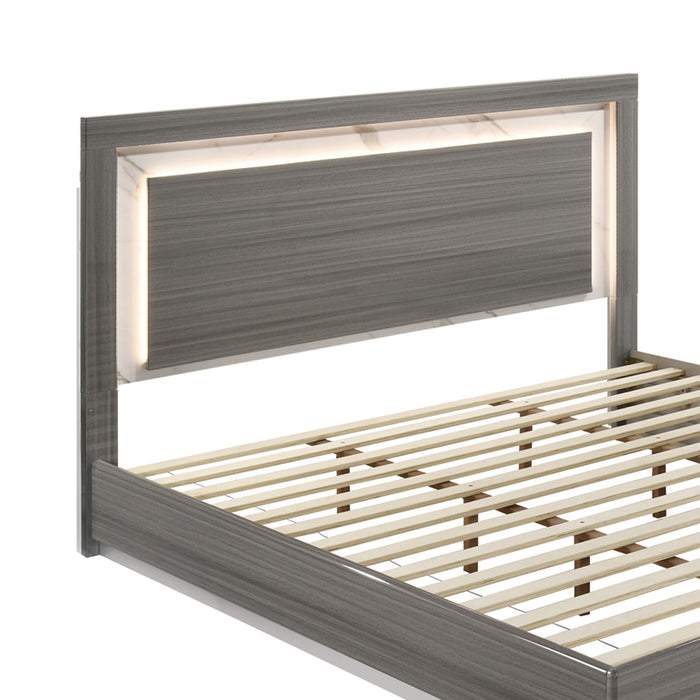 Altima - Bed With LED Headboard