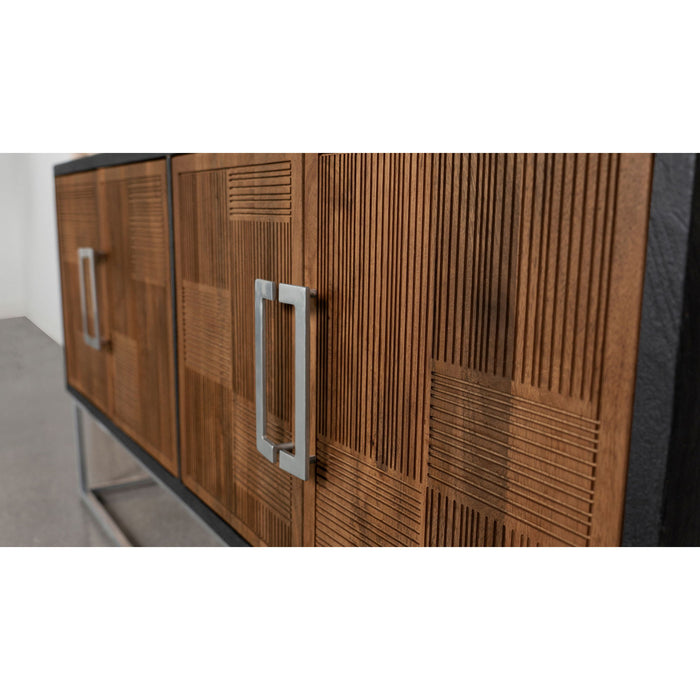 Washoe - 4 Door Accent Cabinet - Walnut
