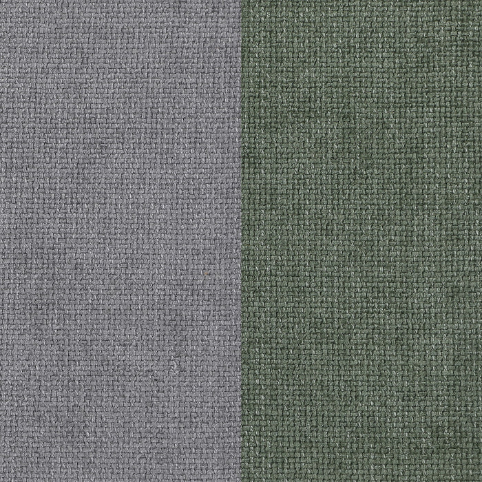 Lincoln - Upholstered Curved Sectional Sofa With Pillow Back Cushions - Gray