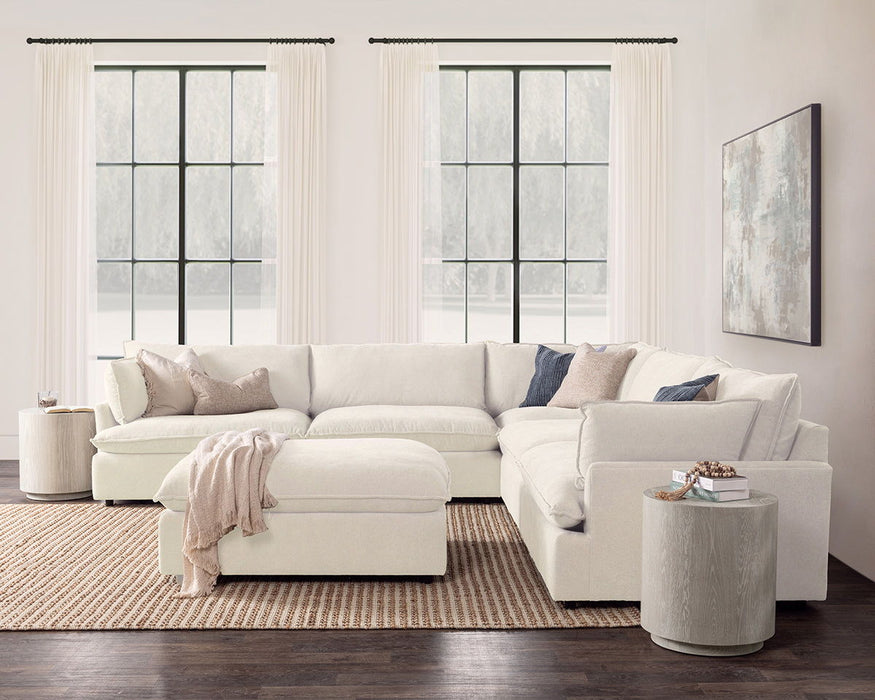 Caplan - 6 Piece Modular Sectional With Ottoman