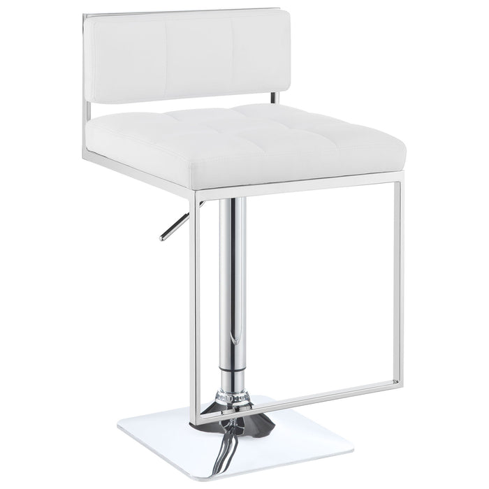 Alameda - Adjustable Bar Stool - White