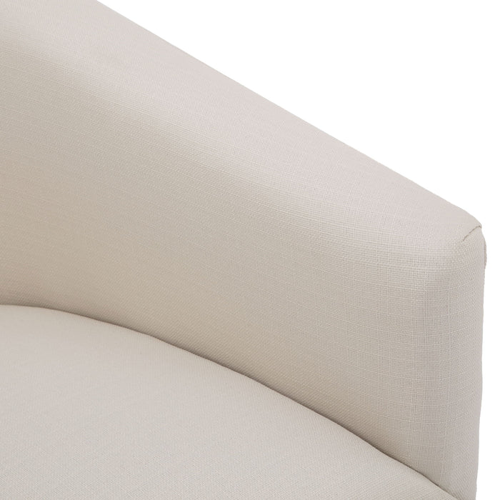 Earl - Skirted Swivel Chair