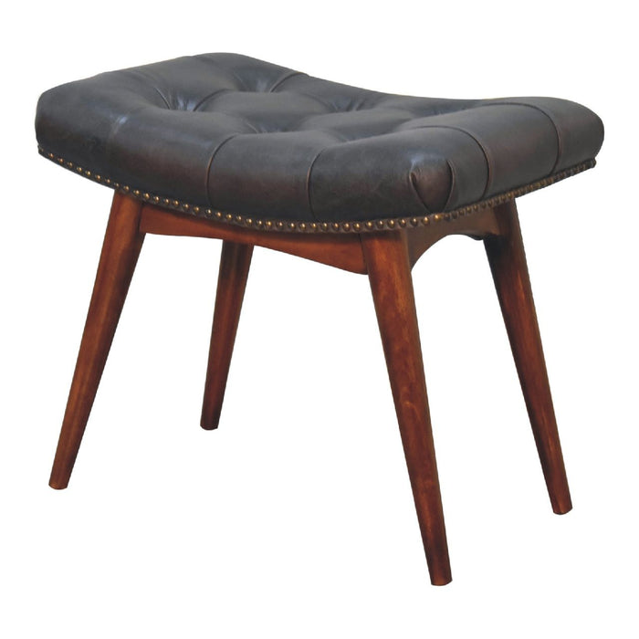 Harbour Footstool - Chestnut