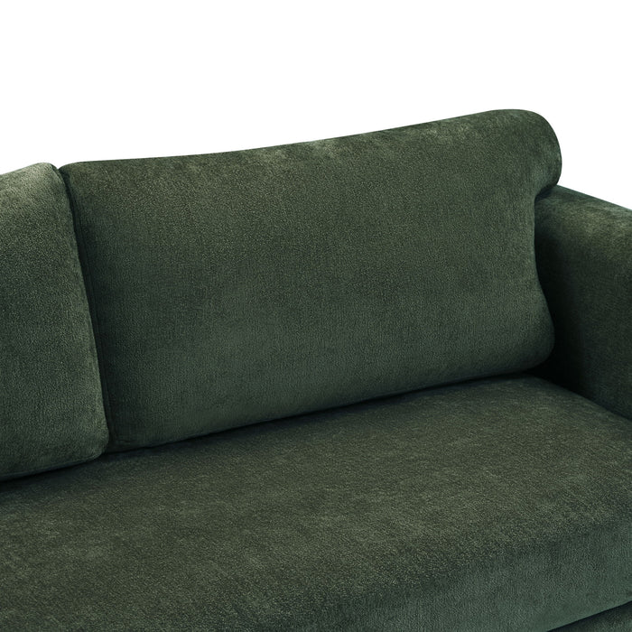 Modern 3 Seater Upholstered Couch Sofa For Living Room