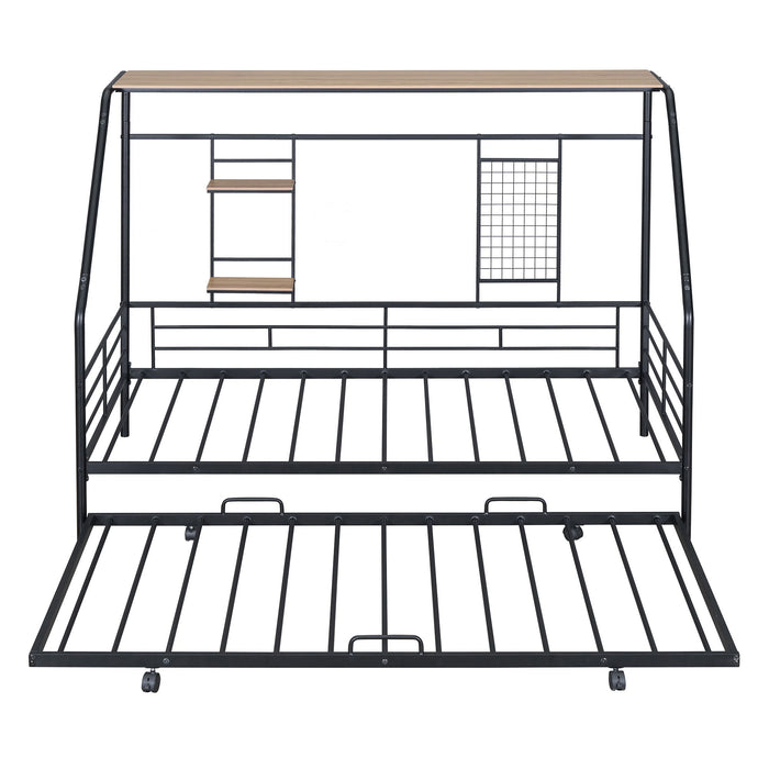 Playhouse Design Bed With Trundle