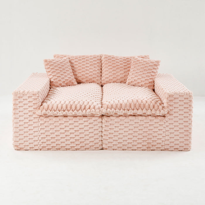 Multifunctional Sofa, Side-By-Side Or Facing Each Other