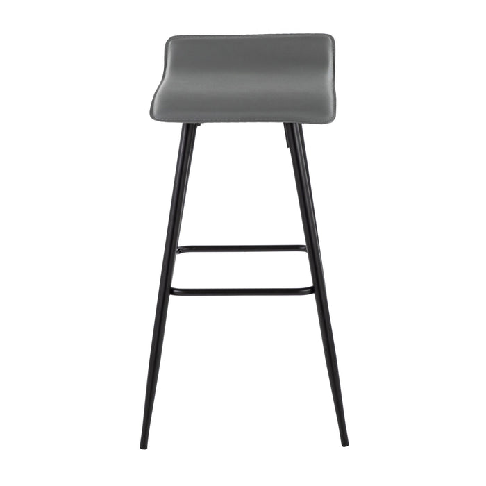 Ale - Contemporary Fixed-Height Bar Stool (Set of 2)