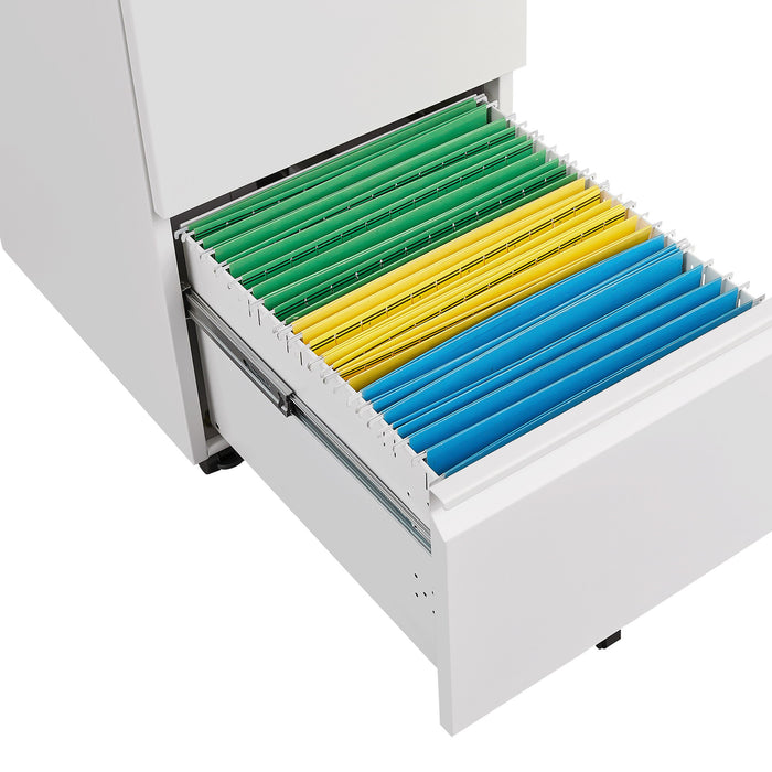 Office Storage Cabinet With 2 Drawers And Lock