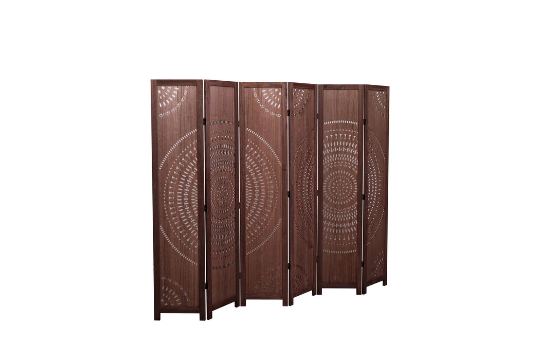 Panel Solid Wood Folding Room Divider