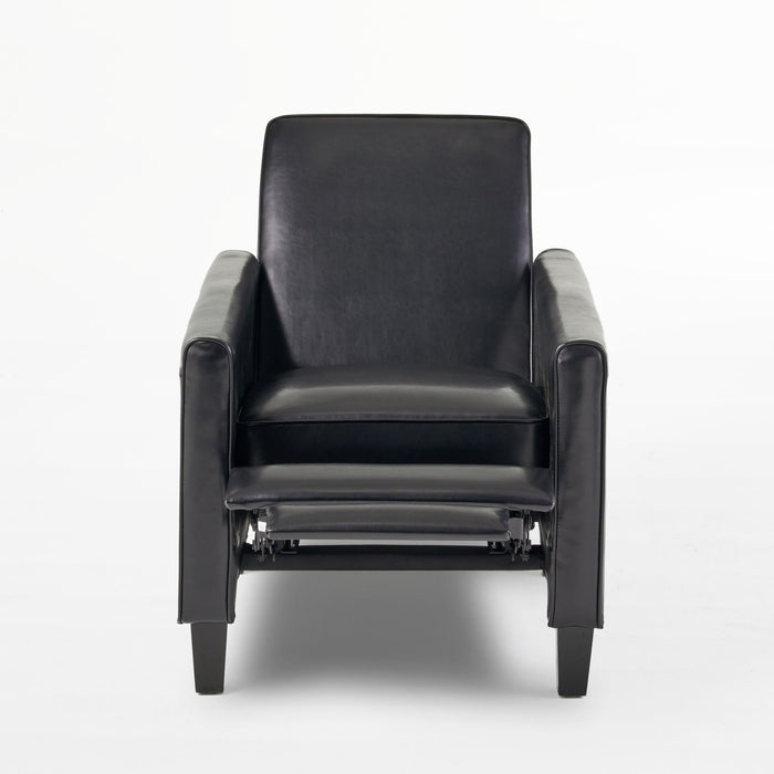 Upholstered Push Back Recliner Chair For Living Room