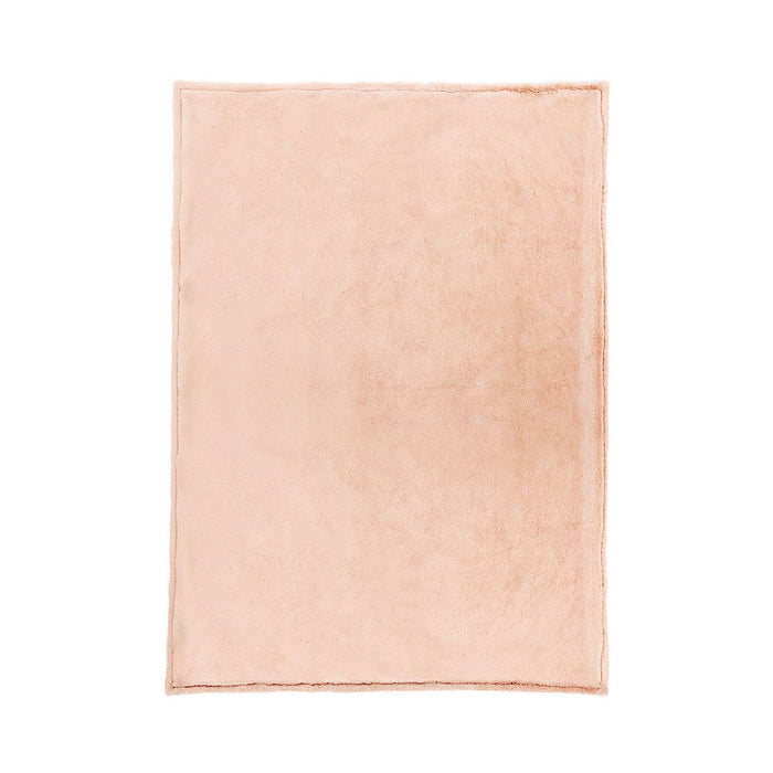 Throws - 50" x 70" Taiga Throw - Faux Fur Peach