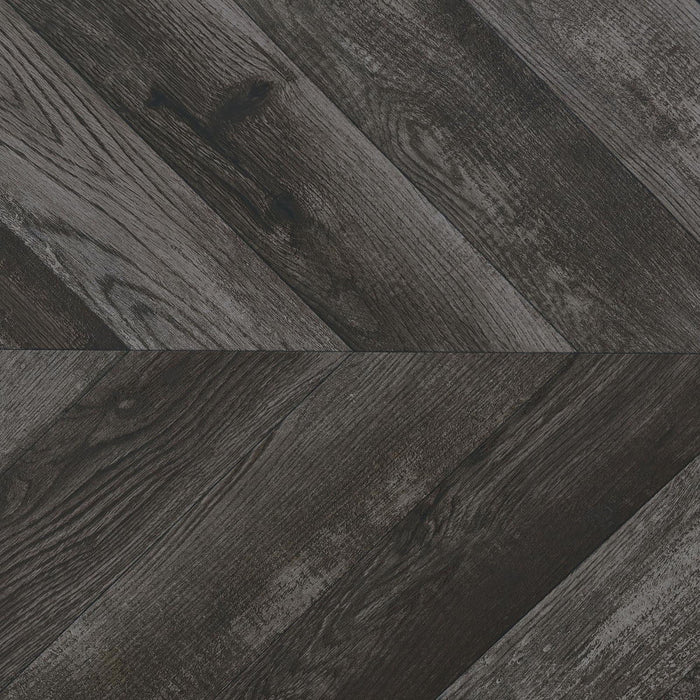 Herringbone - Bookcase With Full Length Shelf - Gray