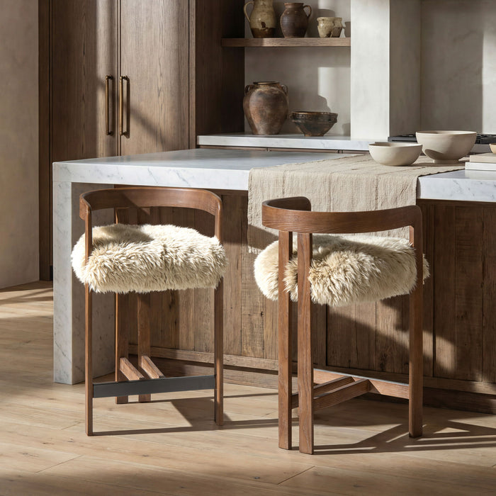 Millwick - Low Back Counter Stool