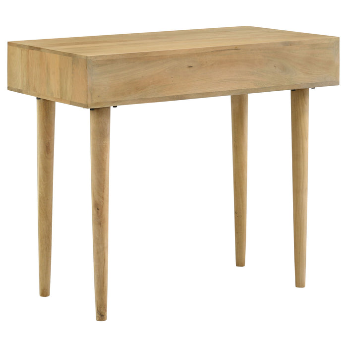 Zamora - 2 Drawer Entryway Console Accent Table - Natural