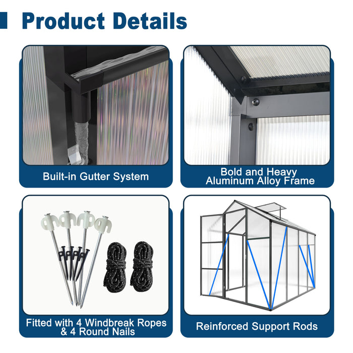Gain Height Windproof house With Raised Base