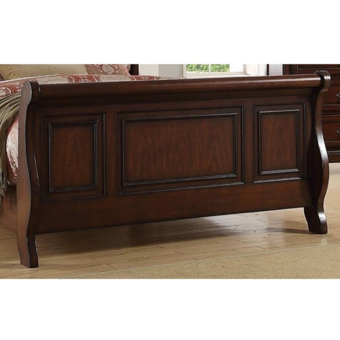 Bed With 2 Panel Headboard And Footboard
