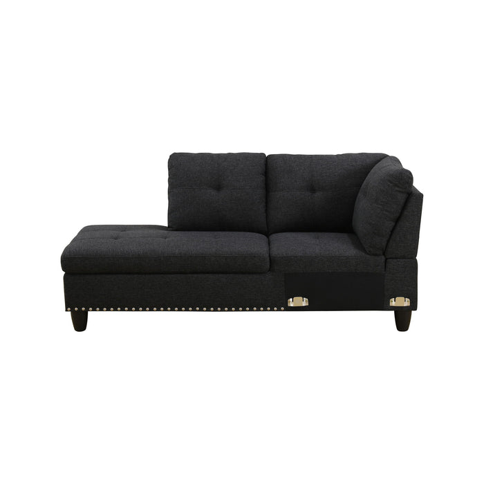 L - Shaped Sectional Sofa With Movable Left Chaise